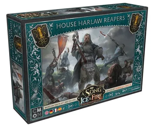A Song Of Ice And Fire: Greyjoy Harlaw Reapers - Erweitere deine Armee im Tabletop-Spiel „A Song of Ice and Fire“ um die gefürchteten Schnitter von Haus Harlau. Taktische Herausforderungen und strategische Kämpfe warten auf dich!