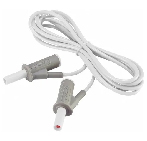 VOLTCRAFT Kabelzubehör VOLTCRAFT MSB-501 Sicherheits-Messleitung [Lamellenstecker 4 mm - Lame, (MSB-501)