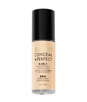Milani Cosmetic Conceal + Perfect 2-In-1 Fondation + Concealer Flüssige Foundation 30 ml Nr. 00A - Porcelain