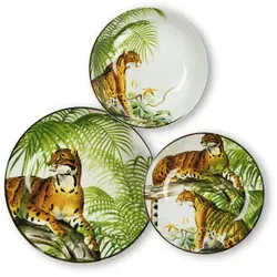 Excelsa 18-Teiliges Geschirrset Leopard von Excelsa