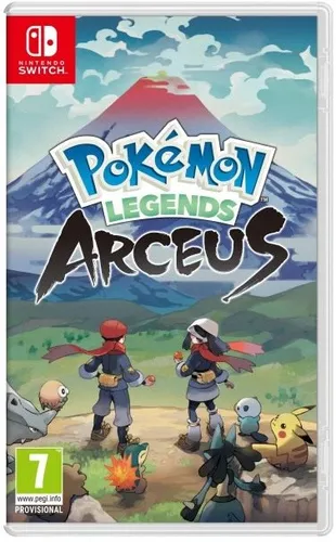 Pokémon Legends - Arceus (NSW) - Action-Rollenspiel für Nintendo Switch, entdecke die ungezähmte Hisui-Region und erstelle den ersten Pokédex, während du wilde Pokémon erforschst und fängst.