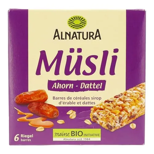 Alnatura Bio Ahorn-Dattel Müsli-Riegel, 150g von Alnatura