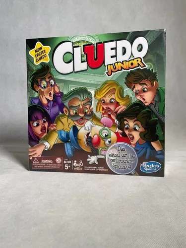Cluedo - Klassisches Detektivspiel von Hasbro Gaming - Gesellschaftsspiel für 2-6 Spieler, ideal für spannende Krimiabende mit Freunden und Familie, fördert strategisches Denken und Deduktionsfähigkeiten.