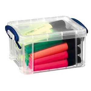 Really Useful Box Aufbewahrungsbox 0,7 l transparent 15,5 x 10,0 x 8,0 cm, 1 St.