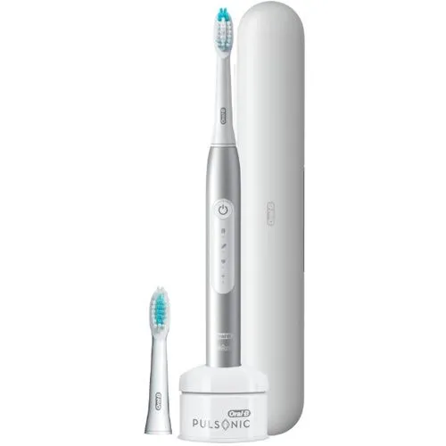 ORAL-B Pulsonic Slim Luxe 4500 - Elektrische Zahnbürste mit Premium Reise-Etui, sanfte Reinigung für ein strahlendes Lächeln