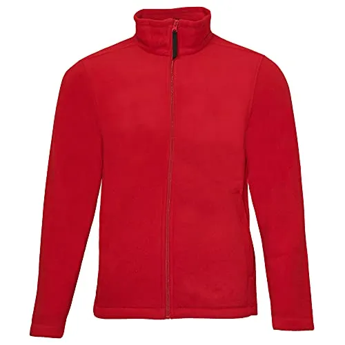 Regatta Vollreißverschluss-Microfleece-Jacke für Herren - Classic Red - Trainingsbekleidung aus Anti-Pilling-Microfleece mit Layerlite-Technologie und praktischen Reißverschlusstaschen für optimalen Komfort.