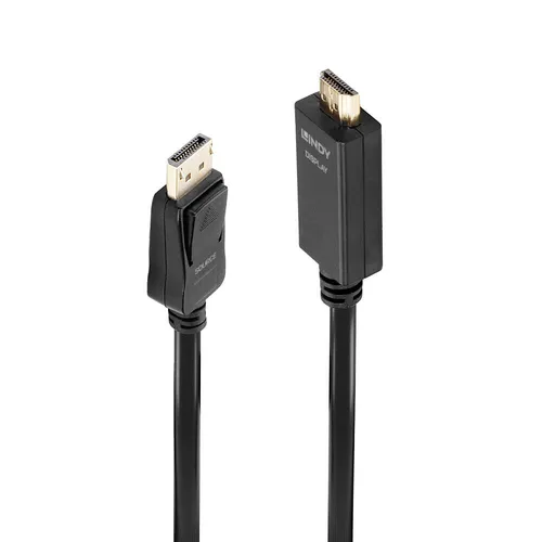 Lindy 36920 Kabel DisplayPort/HDMI 4K30 (DP: passiv) 0.50m