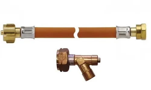 TGO Hochdruckgasschlauch mit SBS, DE/AT, 150cm
