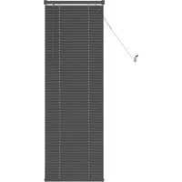 vidaXL Venetianer Jalousie Verstellbar Silber Grau 150 x 40 cm PVC 42003680