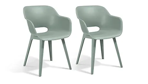 Gartenstuhl Akola Early Dew 2er-Set von Keter