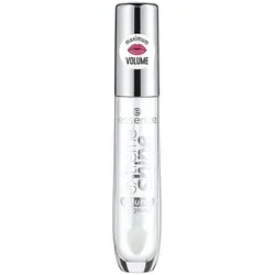 essence Extreme Shine Volume Lipgloss Nr. 01 - Transparent & glänzend - Der Lipgloss mit Plumping-Effekt sorgt für vollere Lippen und einen intensiven Wet-Look. Die nicht-klebende Textur pflegt die Lippen und ist vegan sowie ölfrei.
