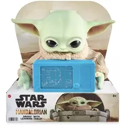 Star Wars: The Mandalorian – Plüschtier Grogu (Baby Yoda) mit Lern-Tablet