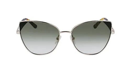 KARL LAGERFELD Damen Kl341s Sonnenbrille, Goldfarben/Glänzend, Einheitsgröße