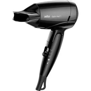 Braun Haartrockner Satin Hair 1 StyleundGo HD130 - Klappbarer Reisehaartrockner, 1200 Watt Leistung, schnelltrocknend und ideal für unterwegs