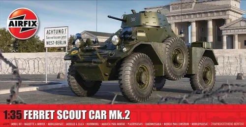 Airfix Ferret Scout Car Mk.2 im Maßstab 1:35 von Airfix
