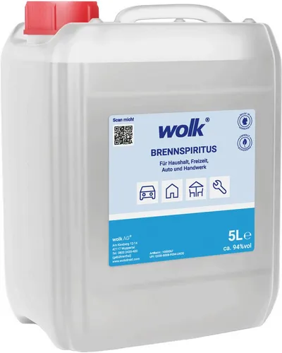 wolk Brennspiritus, 5 l