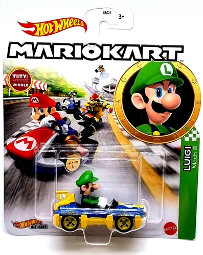 Mattel Hot Wheels cars Super Mario Kart  Auto Luigi Mach 8 von Hot Wheels