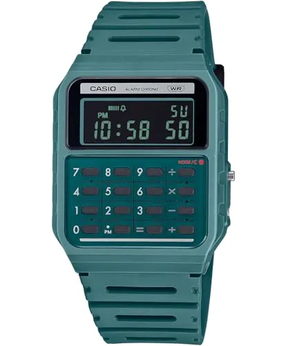 Casio Watch CA-53WB-3BEF - Armbanduhren für Herren mit Retro-Charme. Diese digitale Uhr kombiniert Taschenrechner-Funktion mit stylischem Design und ist wasserdicht bis 5 bar.
