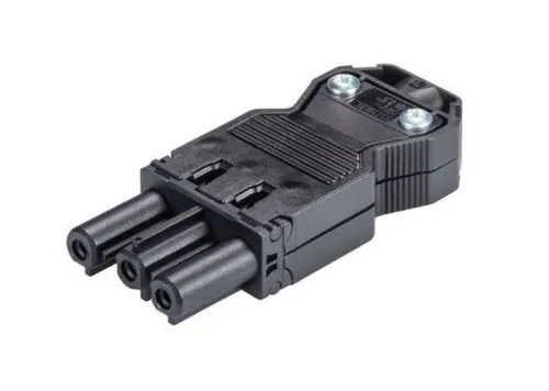 Wieland 800100 Ersatzteil W-Buchse 230V , Schwarz von Wieland