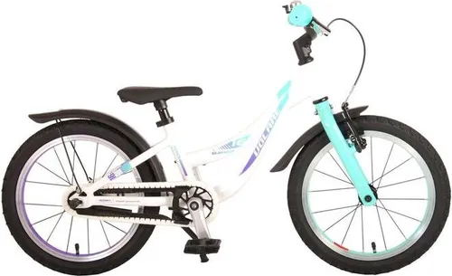 Volare Glamour Kinderfahrrad 16 Zoll in grün von Volare