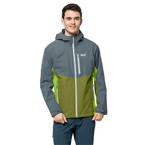 Jack Wolfskin Herren Eagle Peak M Jacke, Goldene Zypresse, Medium