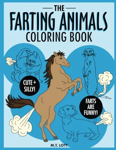 The Farting Animals Coloring Book