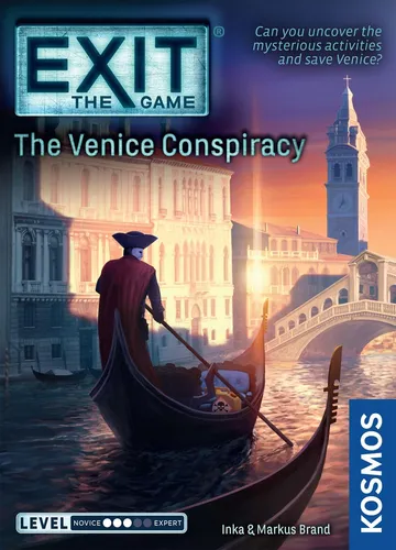 Thames & Kosmos EXIT: The Venice Conspiracy, Escape Room Card Game, (US IMPORT)