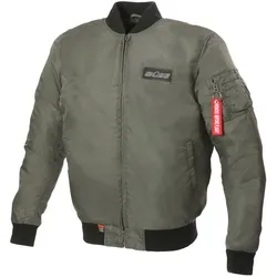 Büse Kingman Motorrad Textiljacke, oliv, Größe 48 in grün von BÜSE