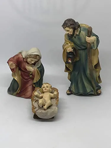 Heilige Familie 3tlg, geeignet für 11cm Figuren