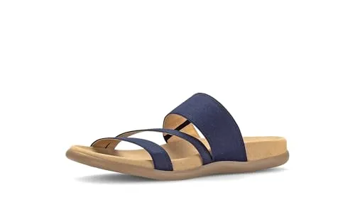 Gabor Pantolette Keilabsatz – Bequeme Sommerschuhe in Nachtblau