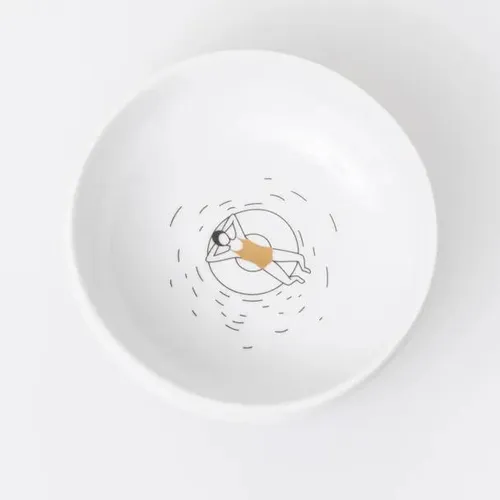 Bildergeschichten Schale Badesee von Räder