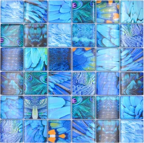 Wand- & Deckenfliesen Blau von MOSANI