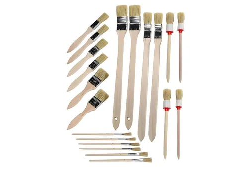 Beast Pinsel Pinsel Set 20 teilig mit Flachpinsel Rundpinsel Heizkörperpinsel