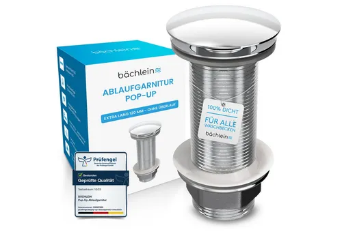 Bächlein Ablaufgarnitur Pop Up von Bächlein