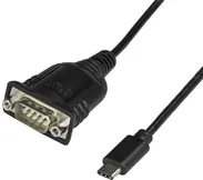 ST ICUSB232PROC - USB-C auf Seriell Adapter - USB-Grafiklösungen mit COM Port Retention für einfache Verbindung älterer serieller Geräte, unterstützt Windows, MacOS und Linux.