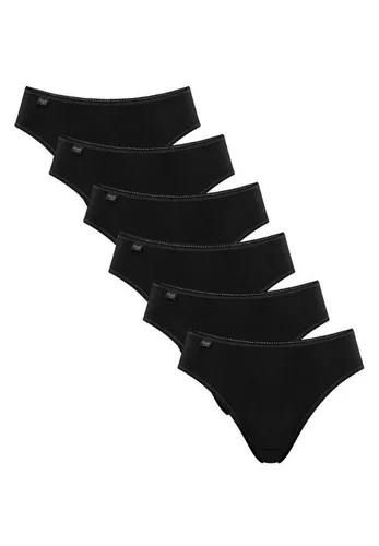 sloggi Tai-Slip 6er Pack 24/7 Cotton (Spar-Set, 6-St) Tai Slip - Baumwolle - Atmungsaktiv - Perfekter Sitz