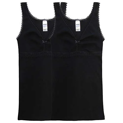 Produktbild HERMKO Unterhemd 15804740 2er Pack Damen BH-Hemd