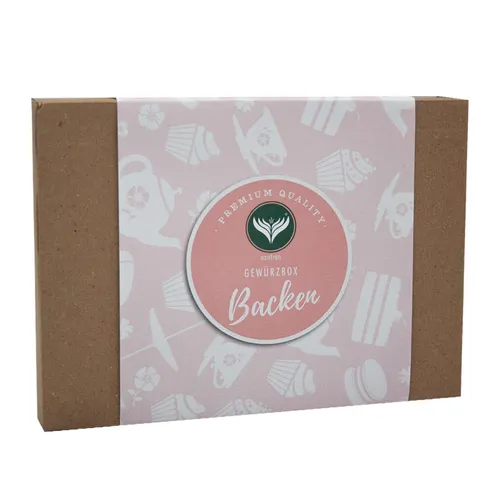 Azafran Gewürze Set Backen, Geschenkset von Azafran mit 4 typischen Backgewürzen