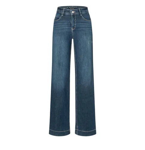 Damen Jeans DREAM WIDE Straight Fit 38/30 - Jeans für Damen im Straight Fit mit figurformendem Denim und weitem Beinverlauf, ideal für einen trendigen Look und hohen Tragekomfort.