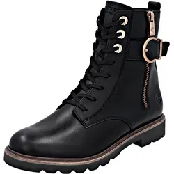 Remonte Schnürstiefelette mit Zierschließe - Wanderschuhe, modisch und bequem mit wärmendem Innenmaterial, ideal für den Alltag und Freizeitaktivitäten.