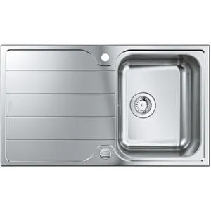 GROHE K500 Edelstahlspüle mit Abtropffläche - Reversibel 860x500mm - Sanitäranlagen & Zubehör, hochwertige Edelstahlspüle mit GROHE StarLight Oberfläche für langlebige Eleganz und einfache Reinigung.