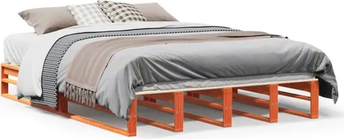 vidaXL Massivholzbett 120x200 cm aus Kiefernholz von vidaXL