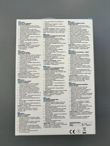 PediVac elektrischer Hornhautentferner - Raspelfeilen für die Fußpflege - Entfernt Hornhaut schnell und sanft mit integrierter Saugfunktion und 2 Aufsätzen für individuelle Pflege.