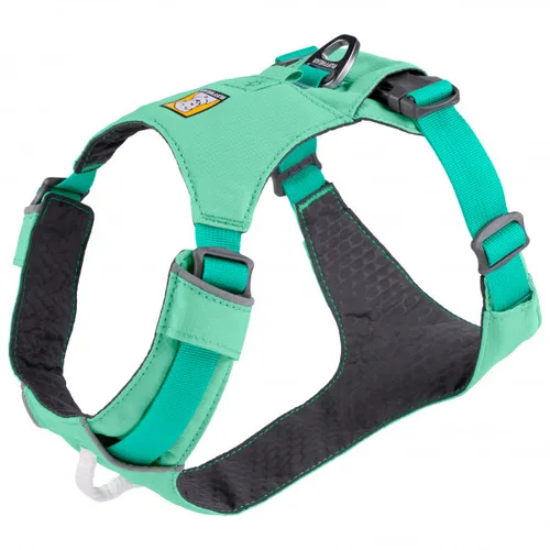 Ruffwear Hi & Light Hundegeschirr XS (43-56cm) - grün - Leichtes, minimalistisches Hundegeschirr, optimal anpassbar und ideal für kleine Hunde - perfekt für aktive Abenteuer!