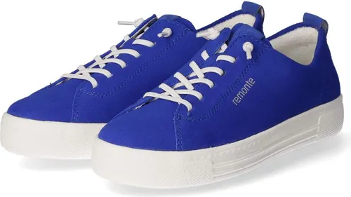 Remonte Damen Low-Top Sneaker D0913 - Damen-Sneaker mit losem Fußbett, ideal für Freizeit und sportliche Aktivitäten, aus hochwertigem Rauhleder und Glattleder für optimalen Komfort.
