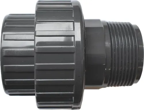 PVC - U Verschraubung IG x AG 3/4