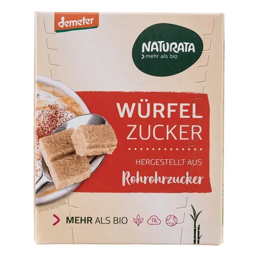 Würfelzucker - Rohrohrzucker 500g | NATURATA