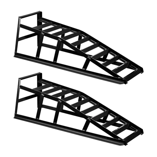 Wiltec 2X Auffahrrampe – 2 t Tragkraft, stabile Stahlkonstruktion