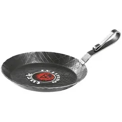 TURK Servierpfanne schmiedeeisern 24cm - Pfanne aus schmiedeeisernem Material, ideal für gleichmäßige Wärmeverteilung und perfekte Bratergebnisse.