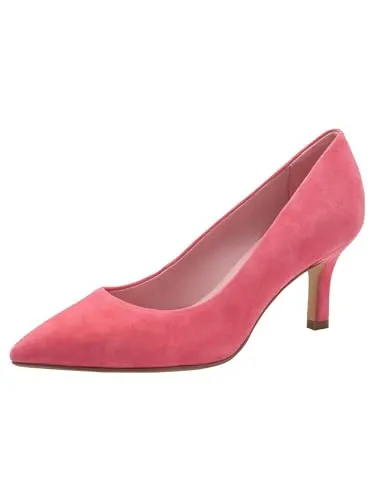 Tamaris Damen Pumps Stilettoabsatz Leder pink 38 EU - Elegante Damen Pumps aus hochwertigem Leder mit 7,5 cm Stilettoabsatz. Die bequeme TOUCH-IT Sohle passt sich deinem Fuß an und ermöglicht einen schnellen Einstieg – perfekt für jeden Anlass.